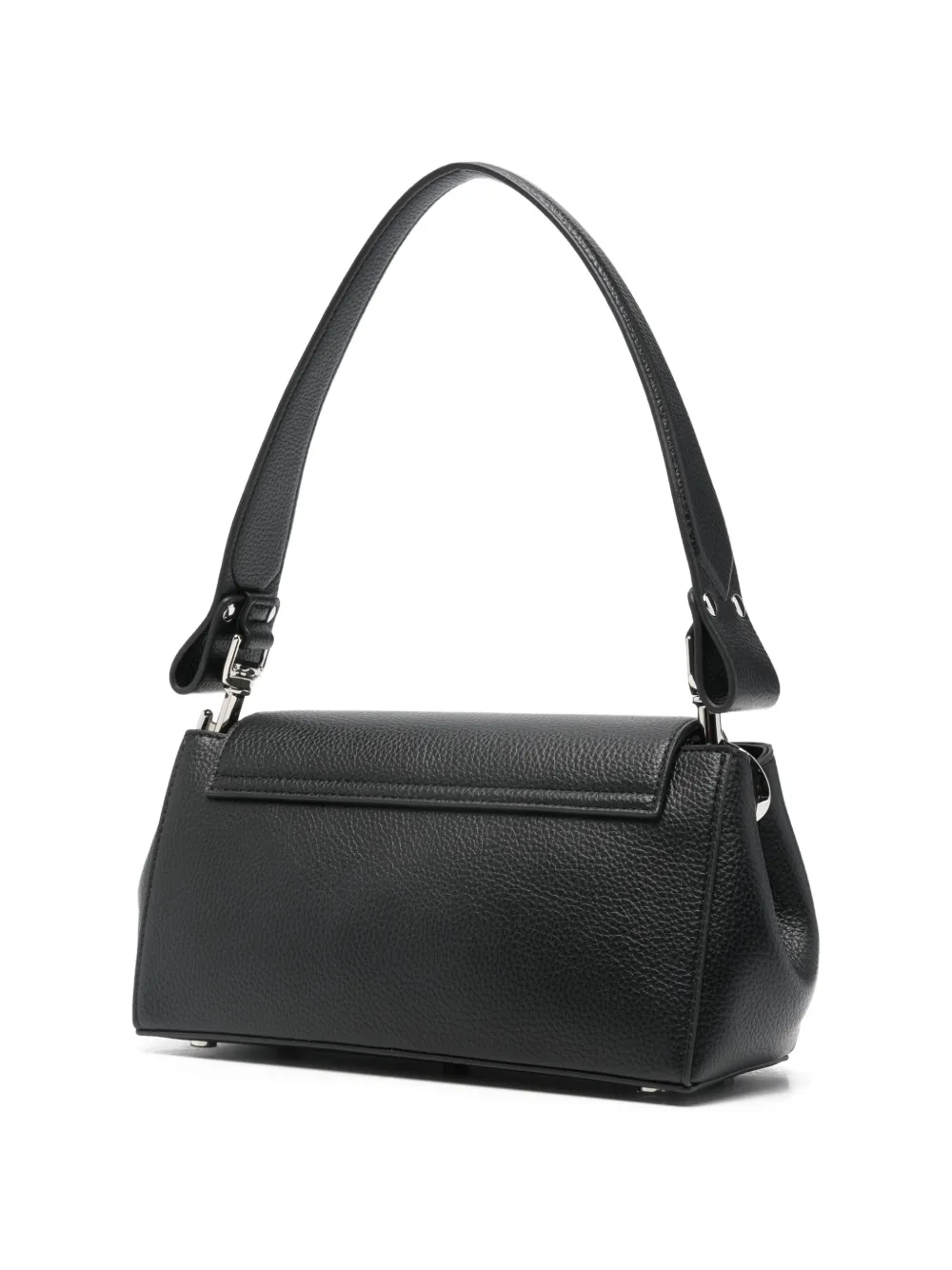 Vivienne Westwood Medium Hazel Orb-motif Shoulder Bag in Black, view 3
