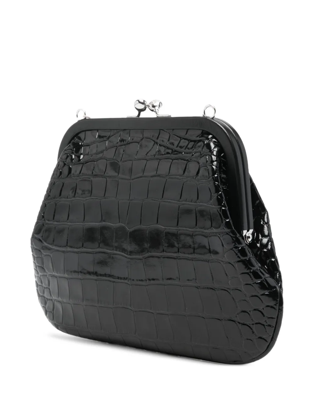 Vivienne Orb embossed clutch bag