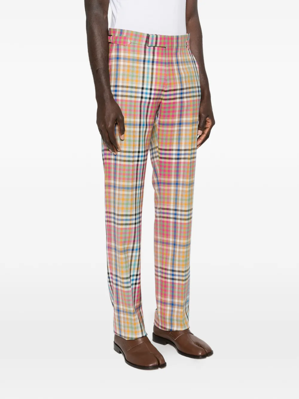 Vivienne Westwood Geruite broek Roze