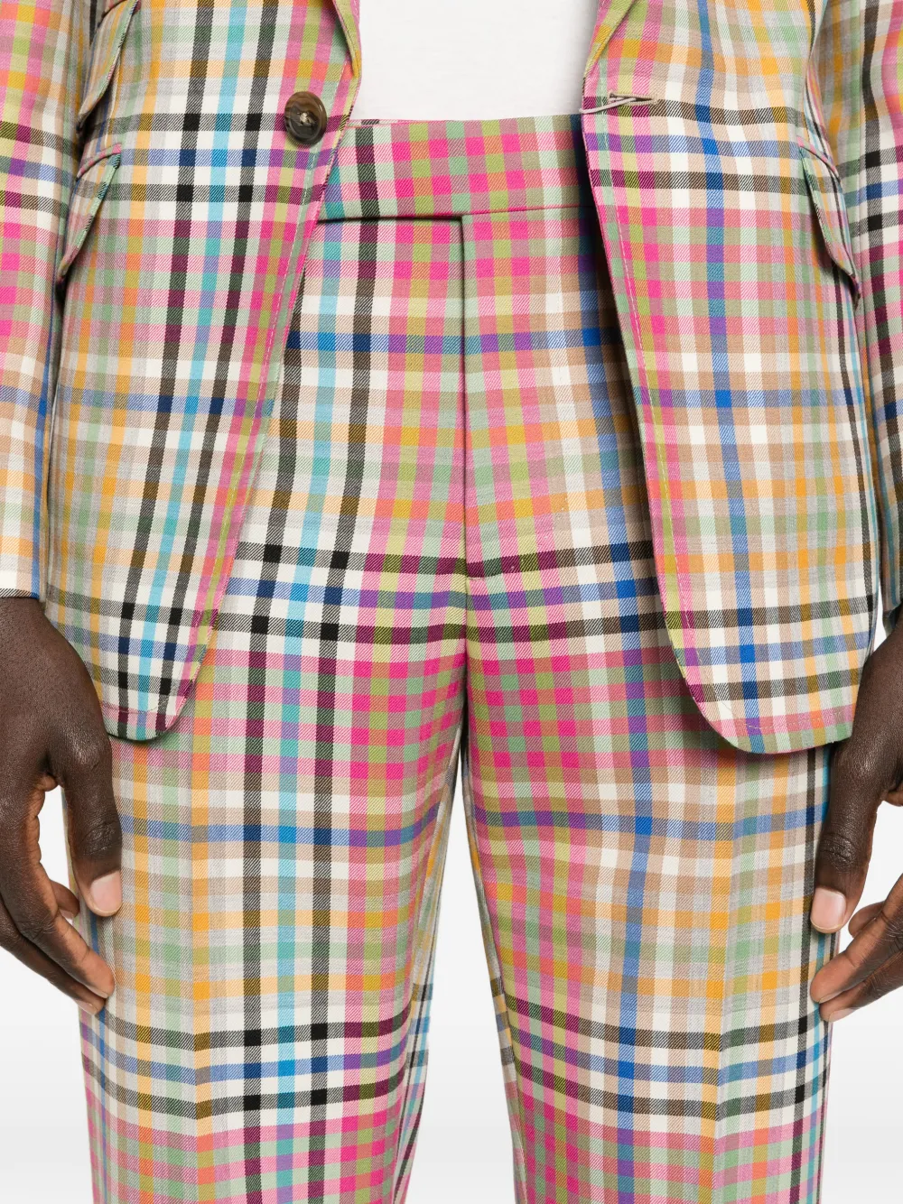 Vivienne Westwood Geruite broek Roze