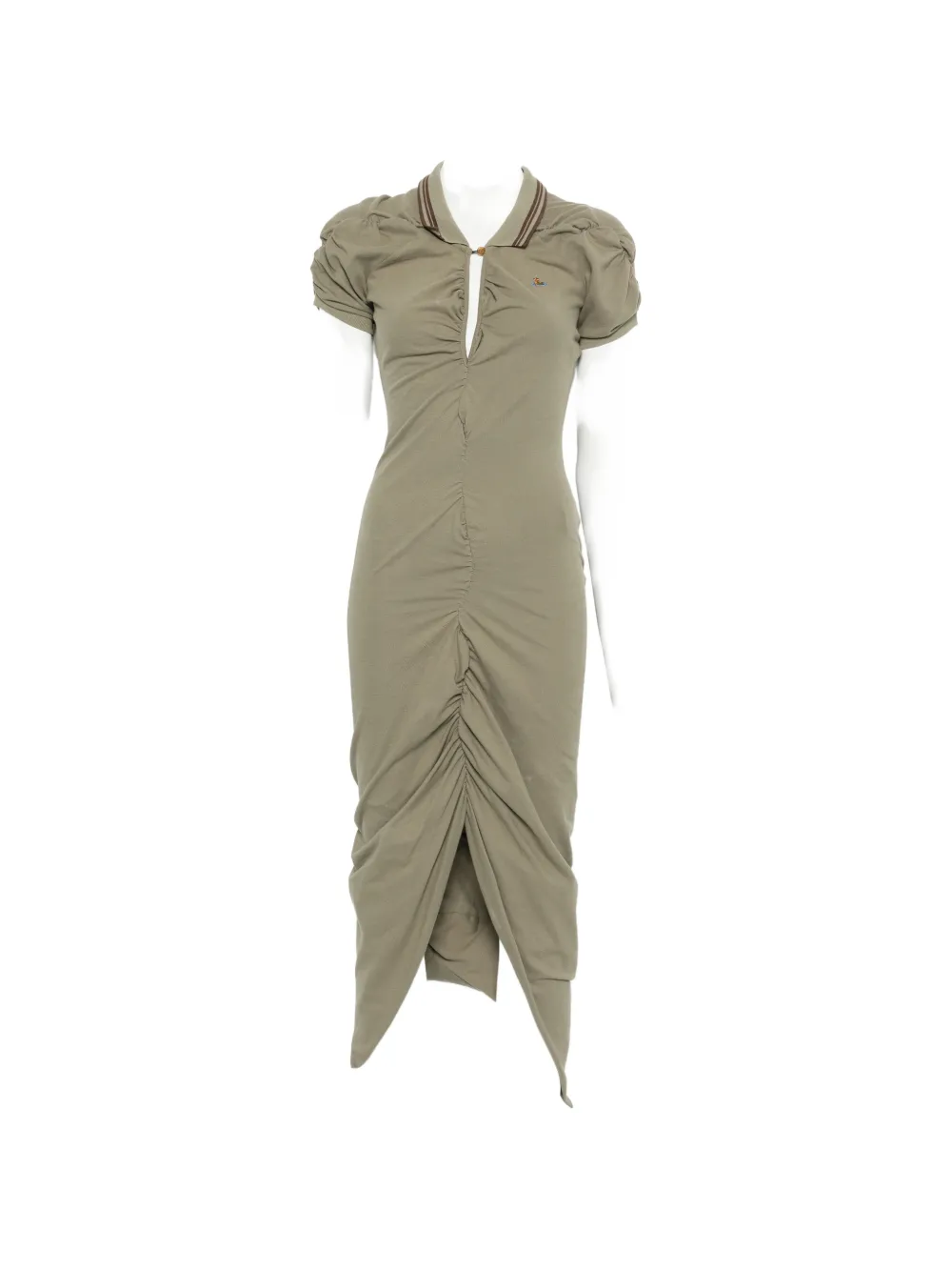 Vivienne Westwood Pulling midi dress - Verde