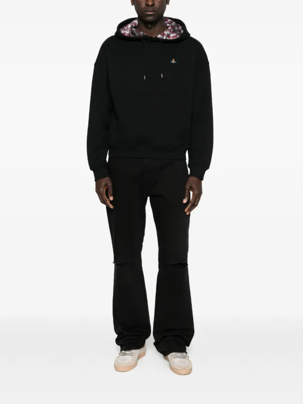 Vivienne Westwood Moletom Com Capuz e Bolso | Preto | FARFETCH BR
