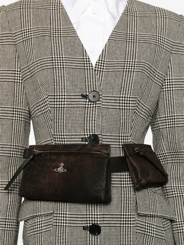 Vivienne Westwood zip-fastening Belt Bag | Brown | FARFETCH KW