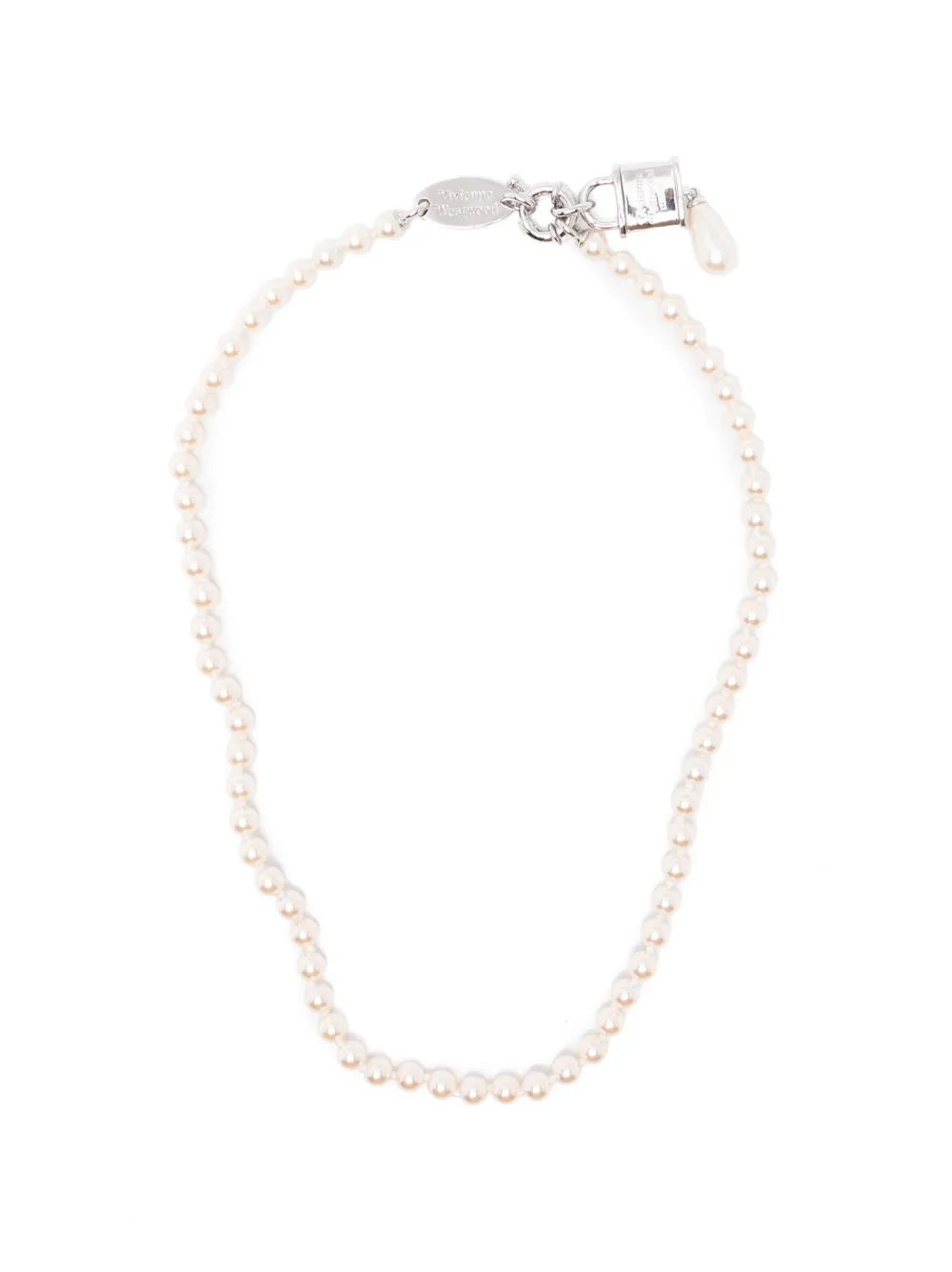 Vivienne Westwood Collana Celestia con placca Orb - Argento