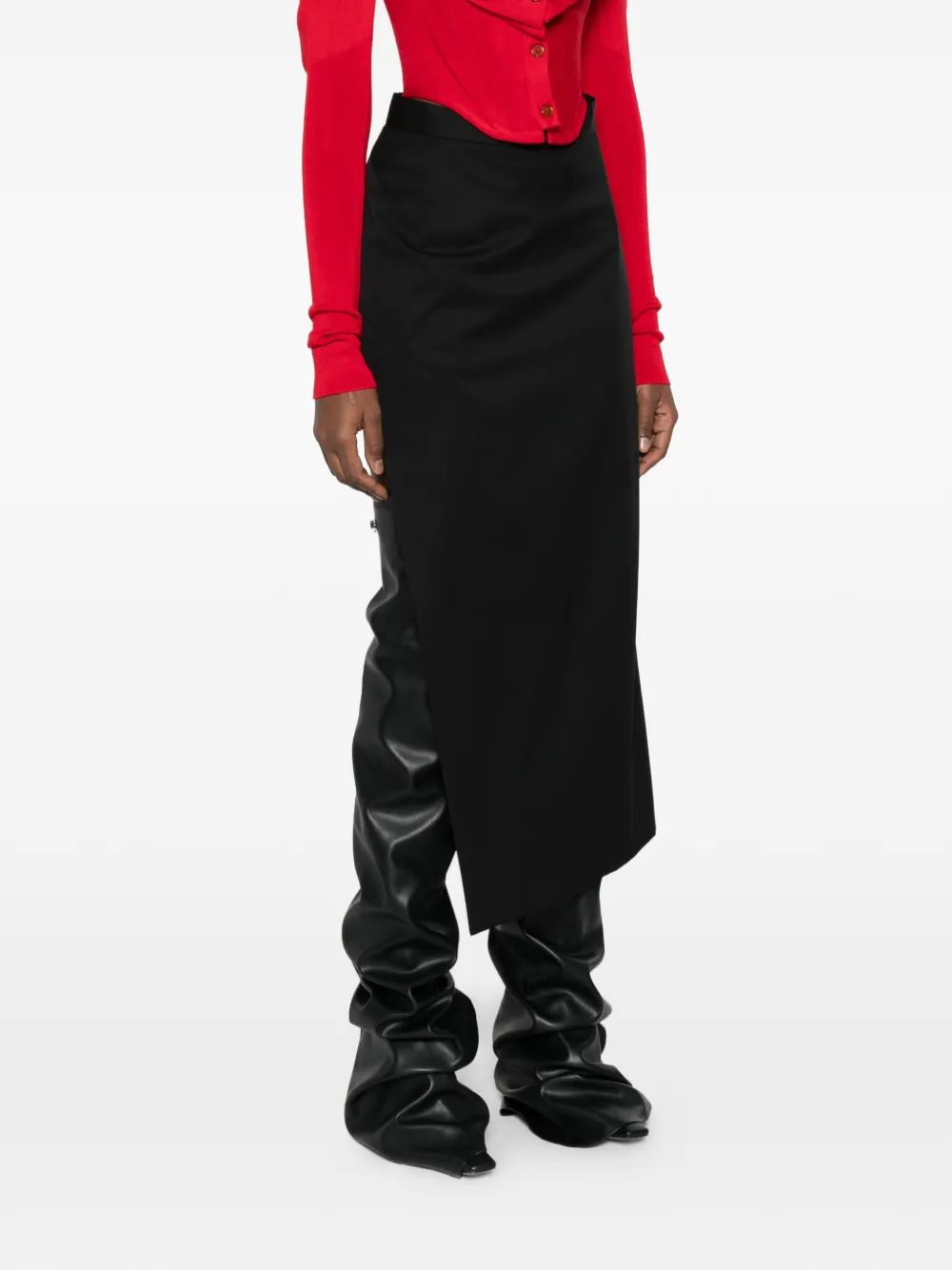 Vivienne Westwood Maxi-rok met print Zwart