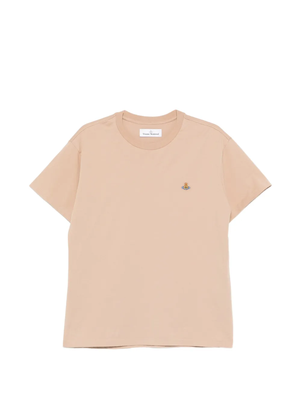 Vivienne Westwood orb crewneck T-shirt - Toni neutri