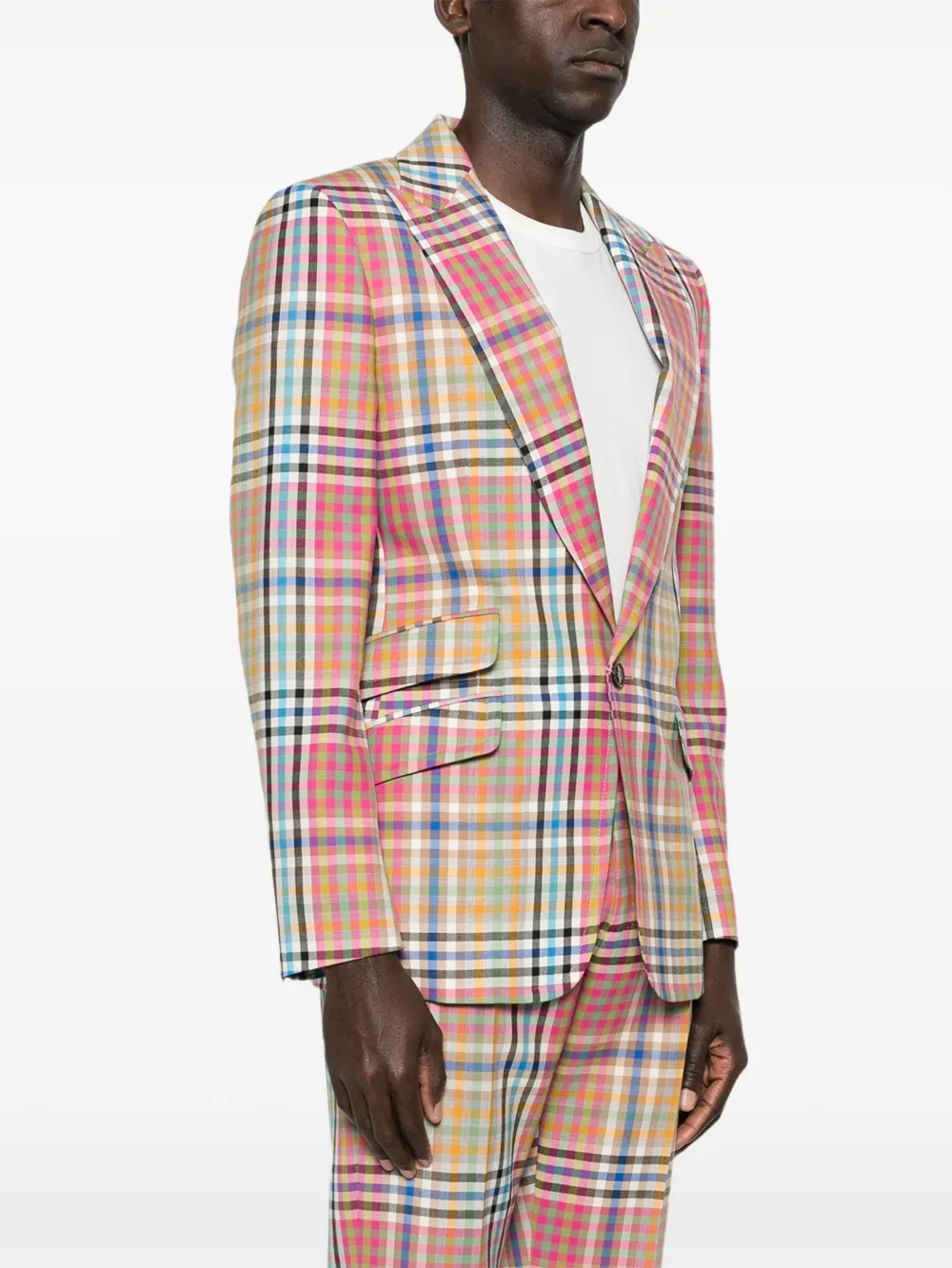 Vivienne Westwood Geruit jack met zak Roze