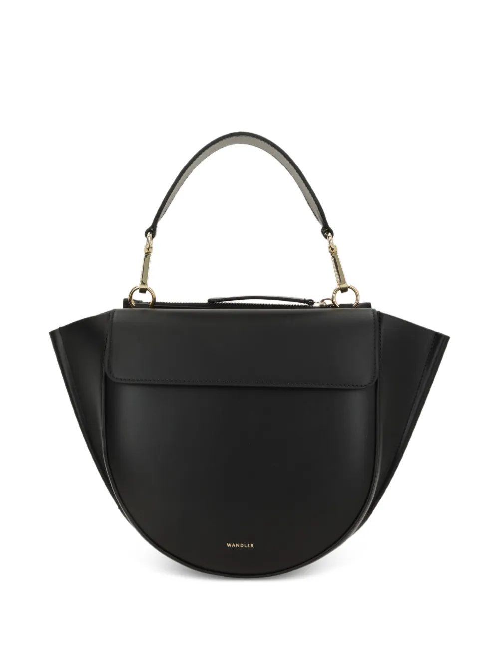 Wandler small Hortensia leather tote bag - Nero