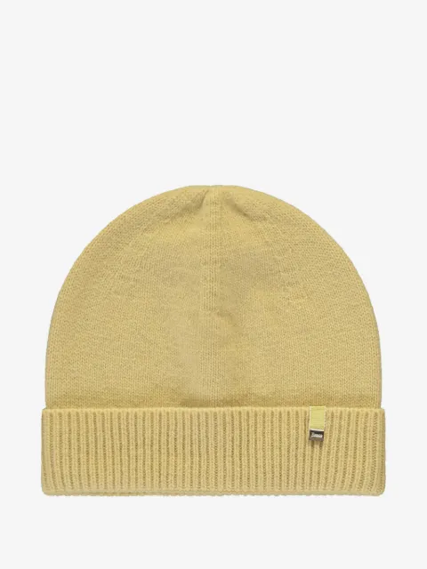 Herno gorro tejido con placa del logo