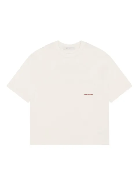 ABOUTBLANK T-shirt med logodetalje