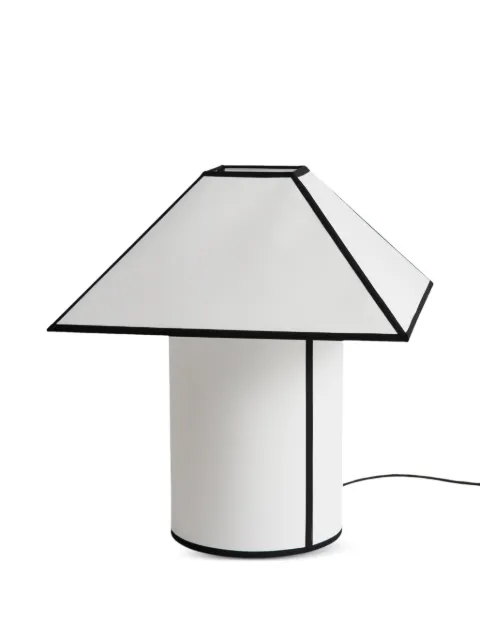 HAY Ava Pyramid black-trim table lamp