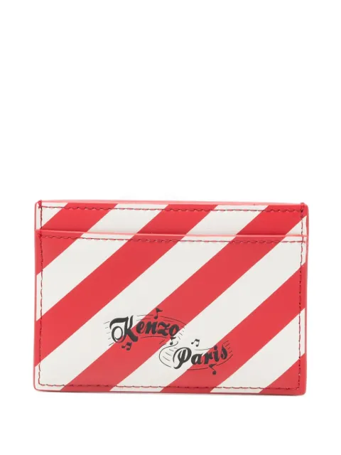 Kenzo striped card holder