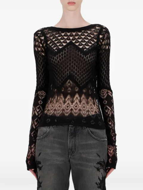 Blumarine black sweater