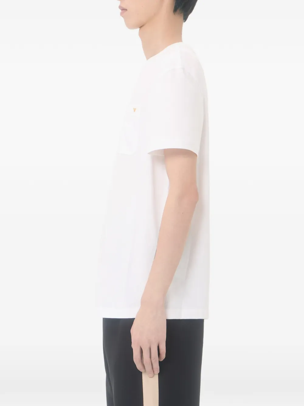 Valentino Garavani VGold T-shirt met opgestikte zak Wit