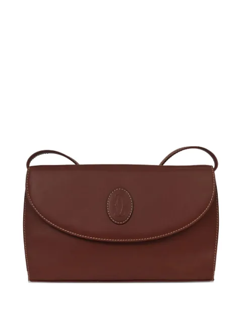 Cartier 1990-2000s logo shoulder bag