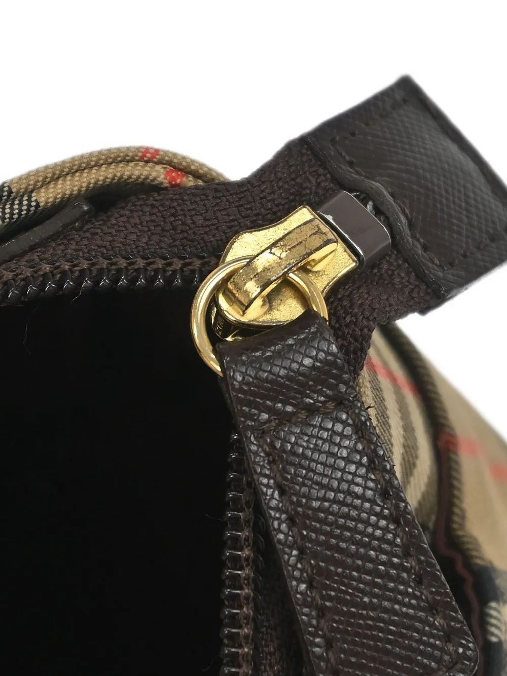 1990-2000s Check Tote Bag
