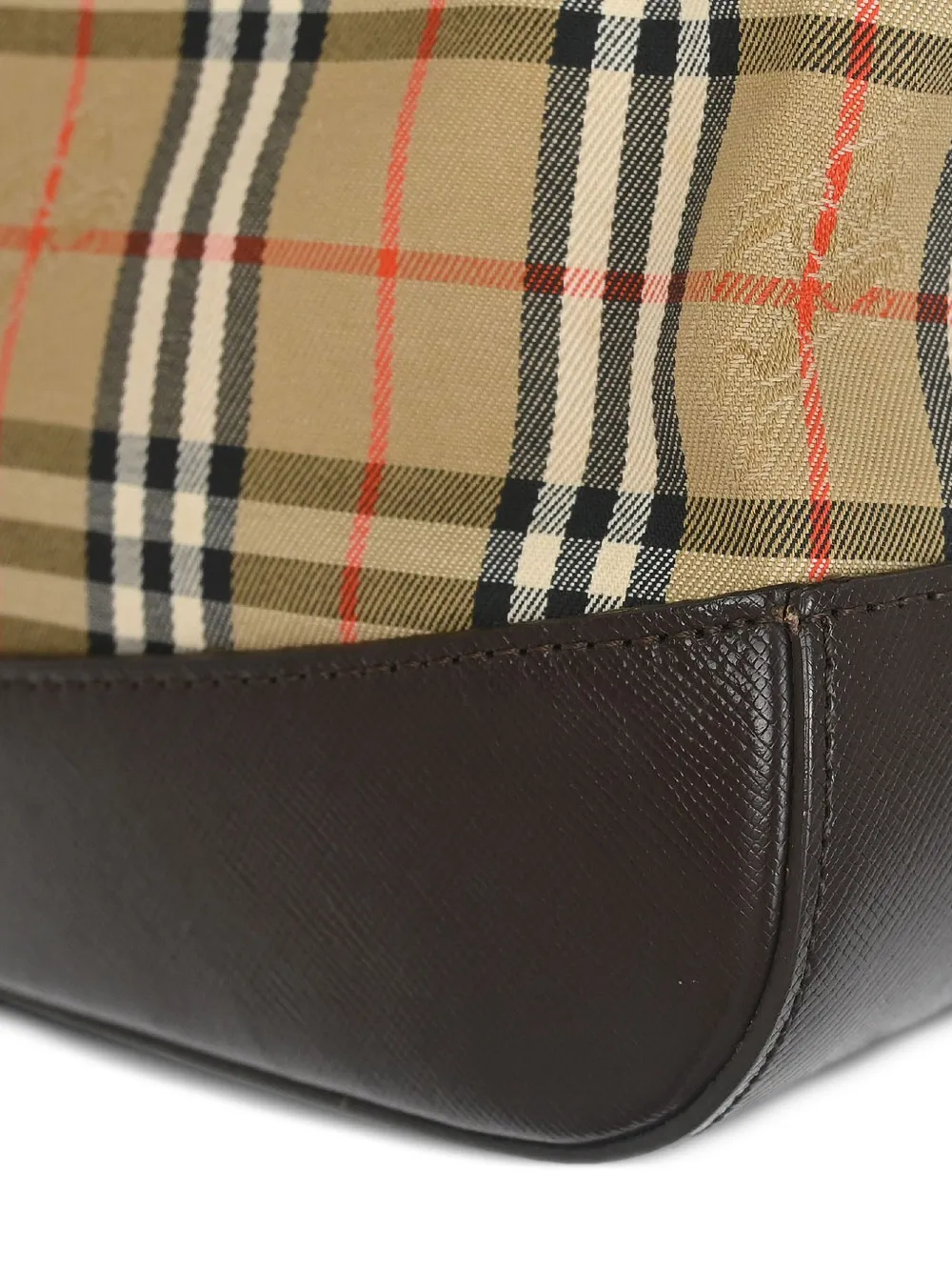 1990-2000s Check Tote Bag