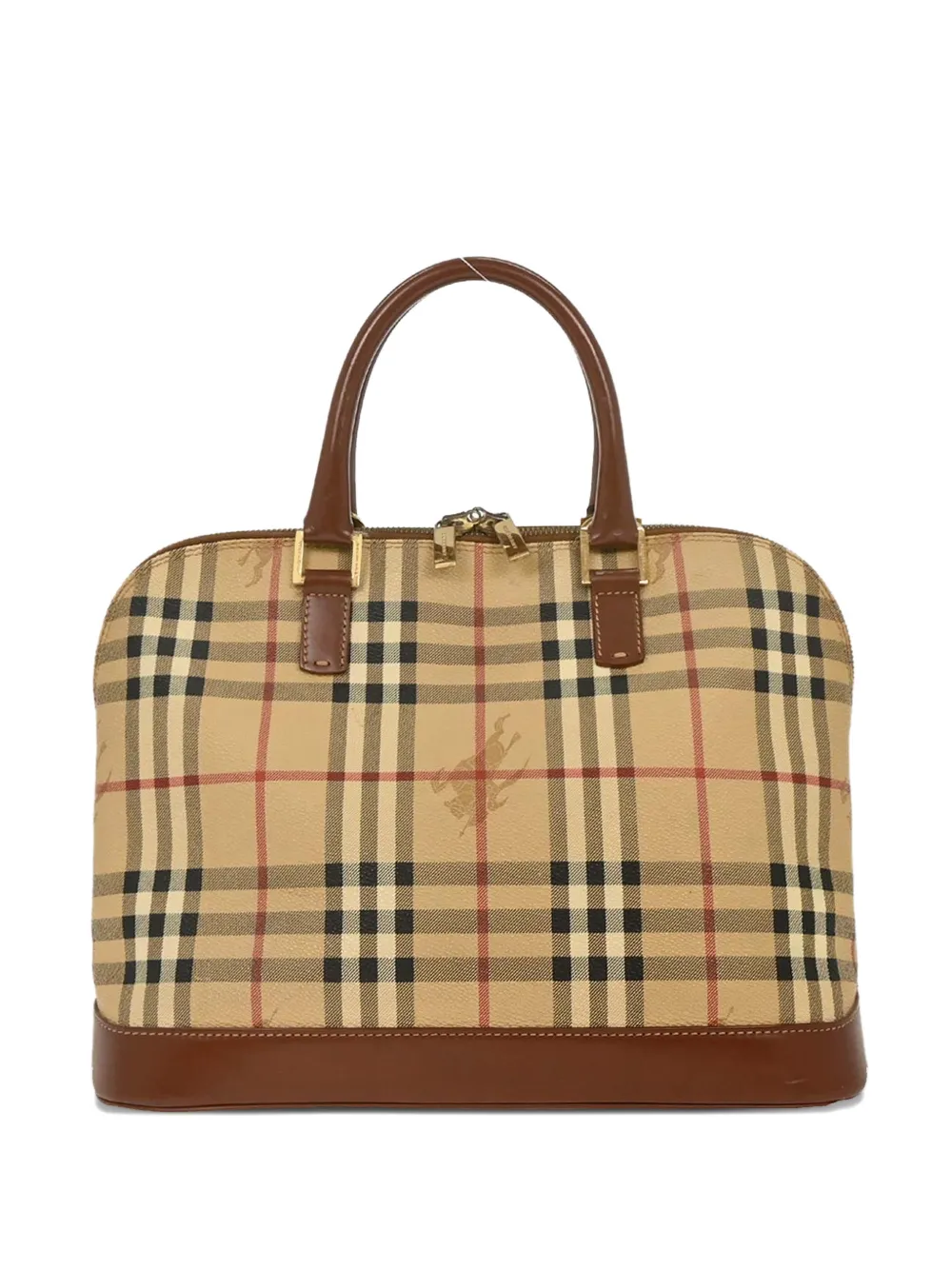 Burberry Pre-Owned 1990-2000s house check tote bag - Toni neutri