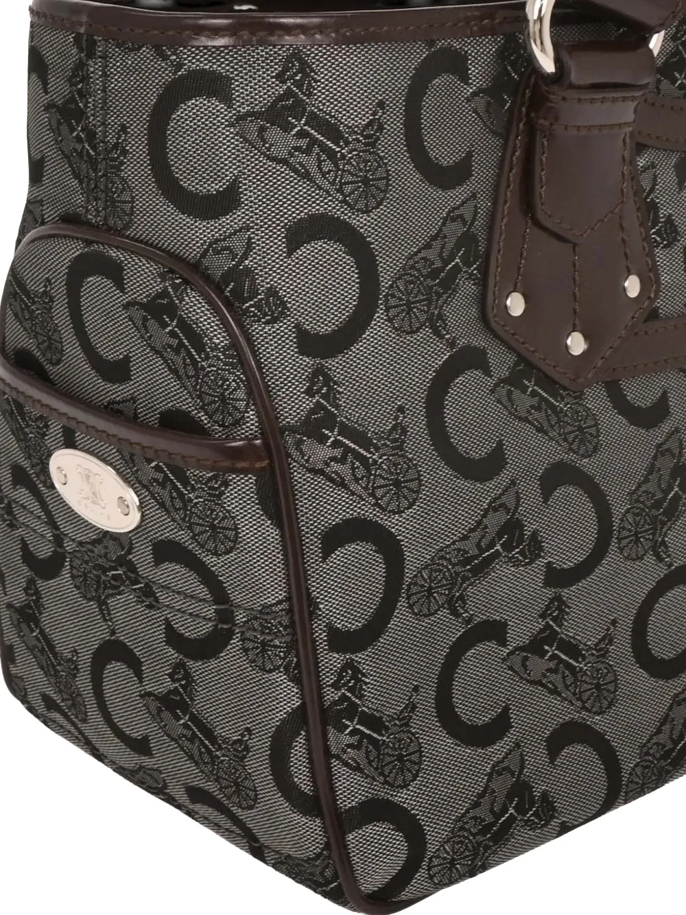 【CELINE】Boogie bag 32 Celine Pre-Owned 1990-2000s Monogram Boogie Tote Bag | Black