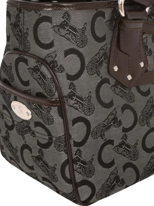 Celine Pre-Owned 1990-2000s Monogram Boogie Tote Bag | Black