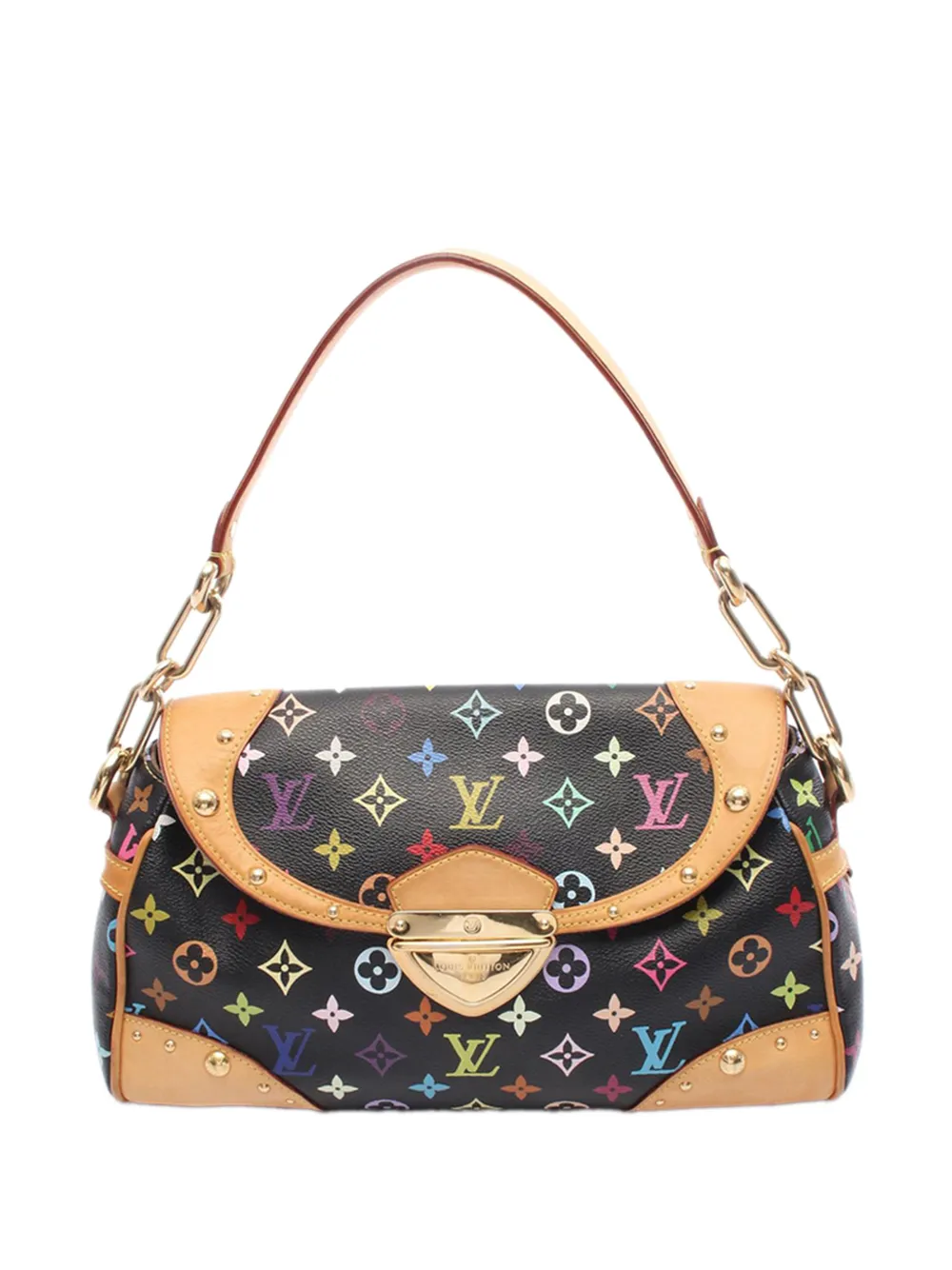 Louis Vuitton Pre-Owned Borsa a mano Multicolore Beverly MM con monogramma 2008 - Nero