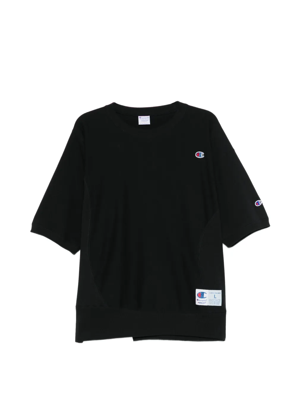 Undercover x Champion logo-patched crew neck T-shirt - Nero
