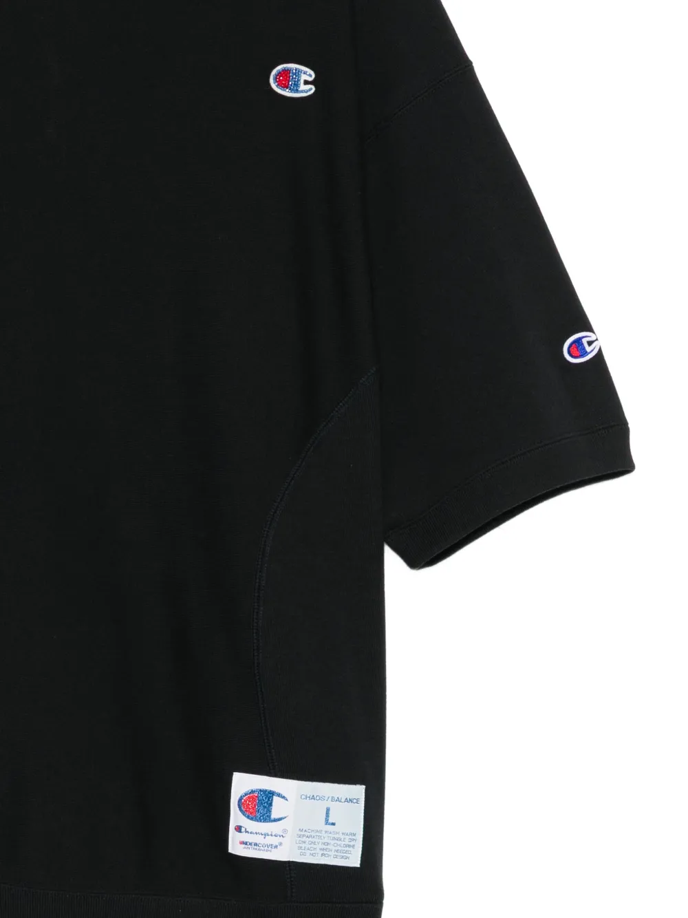 x Champion logo-patched crew neck T-Shirt