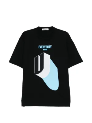 Doublet Farmes Magazine Cover T-shirt | Black | FARFETCH