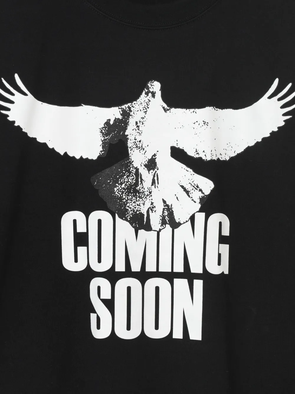 Undercover T-shirt met vogelprint Zwart