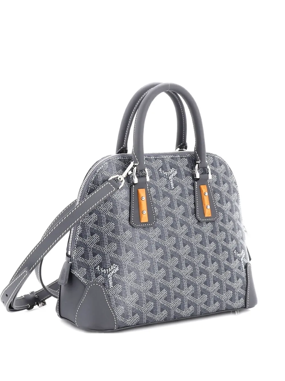 Goyard Pre-Owned Vendome Bag Coated Canvas Mini satchel - Grigio