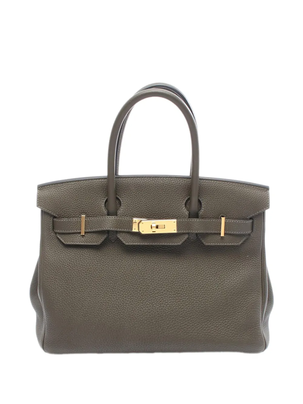 Hermès Pre-Owned 2020 Togo Birkin Retourne 30 handbag - Marrone