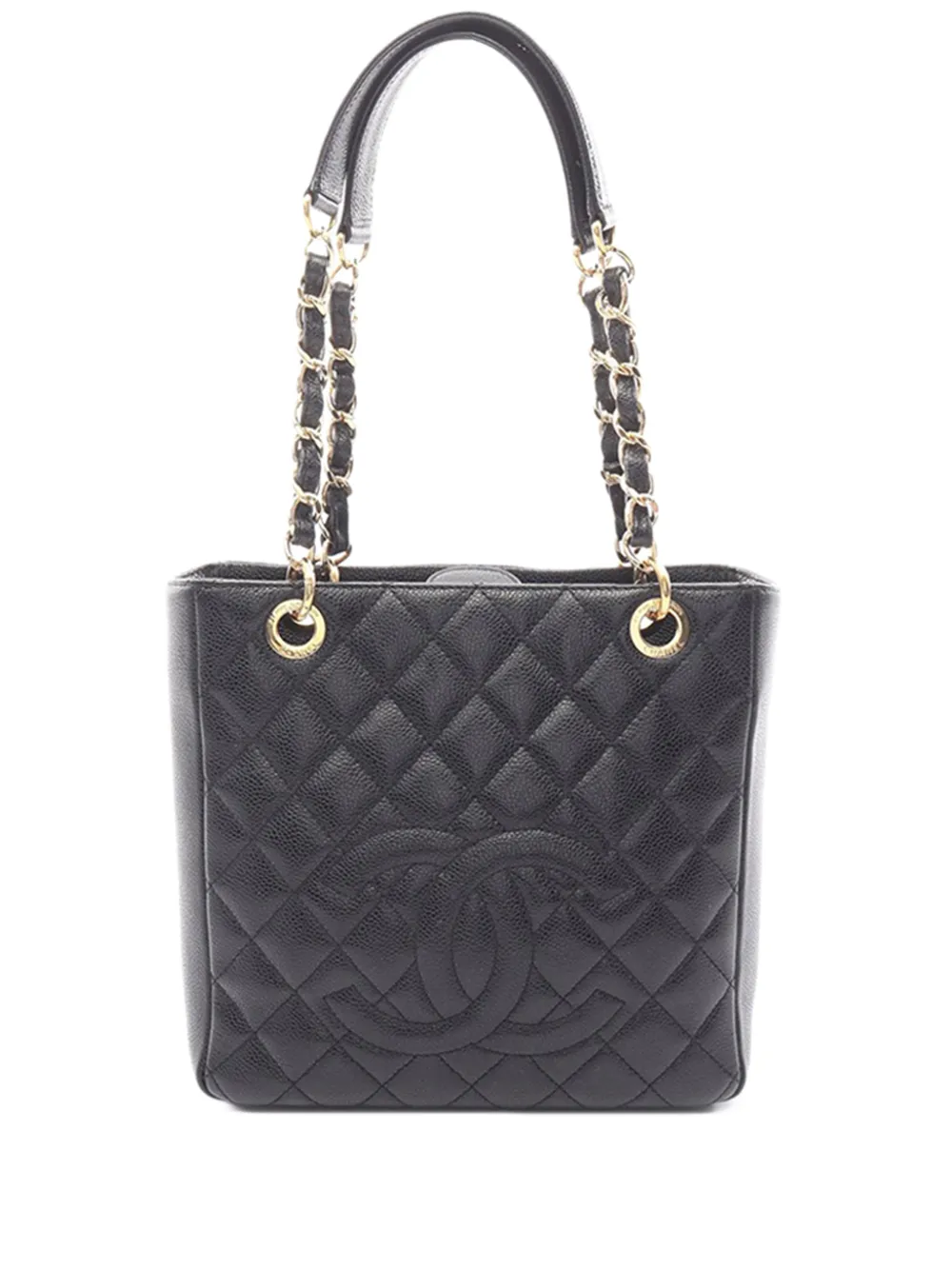 CHANEL Pre-Owned Borsa shopper Petit in pelle Caviar 2010-2011 - Nero