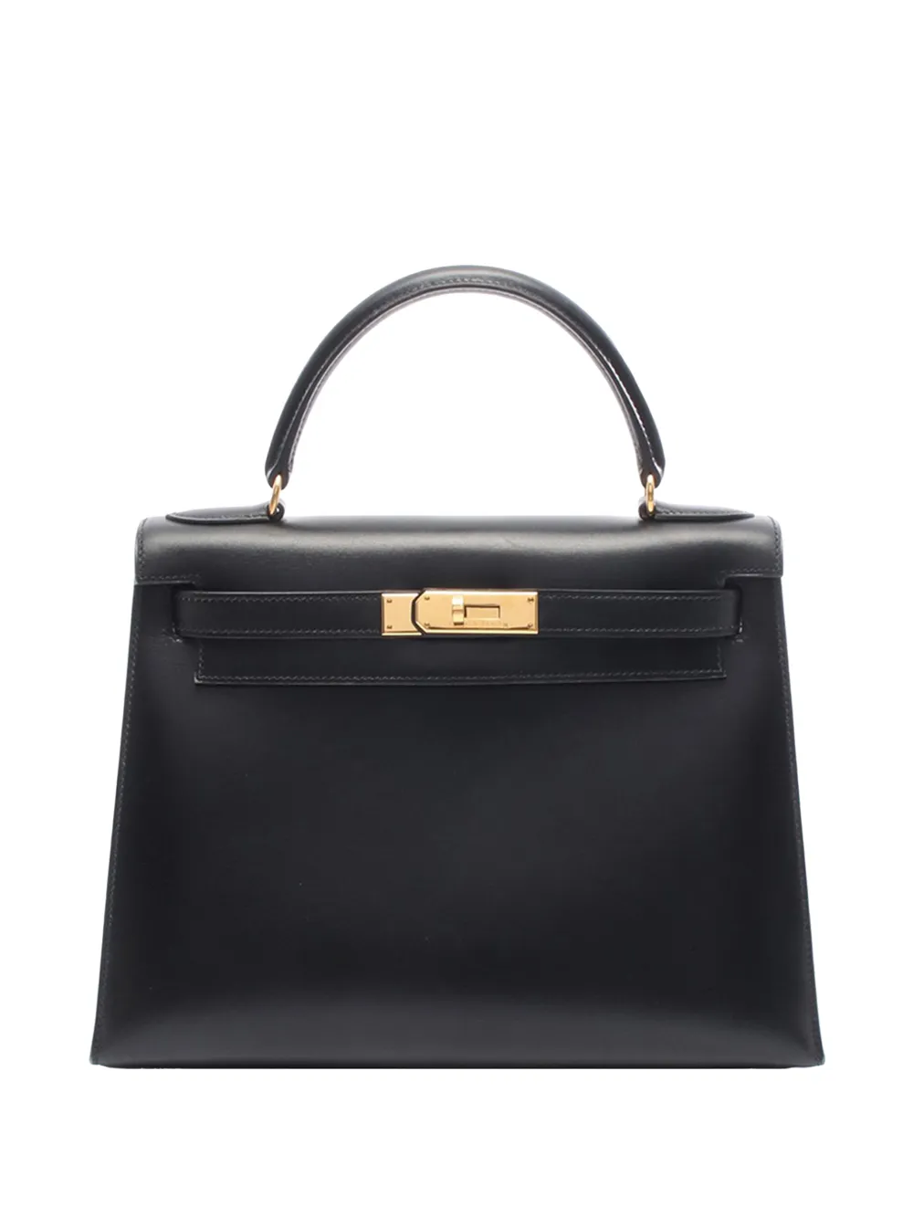 Hermès Pre-Owned 1971 Box Calf Kelly I Sellier 28 handbag - Nero