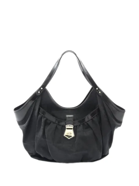 Fendi Pre-Owned 2000-2010 Zucca Canvas shoulder bag