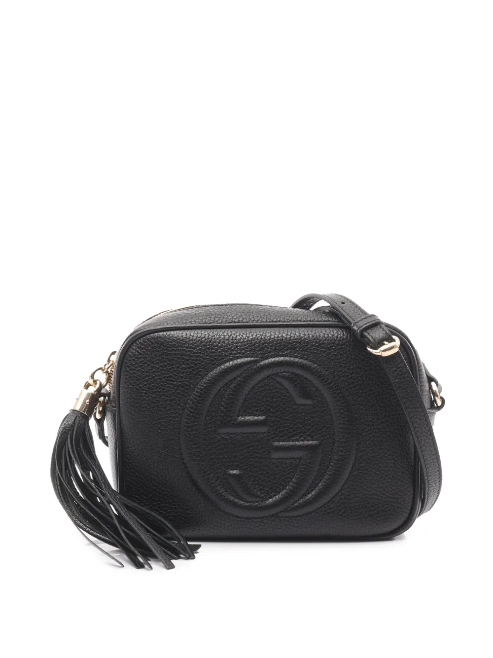 Gucci Pre-Owned 2016-2025 Leather Soho Disco crossbody bag - Nero