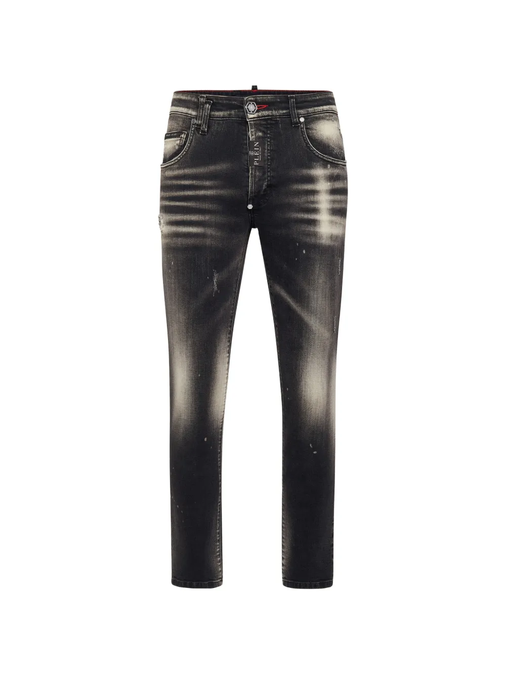 Philipp Plein logo-label trousers - Nero