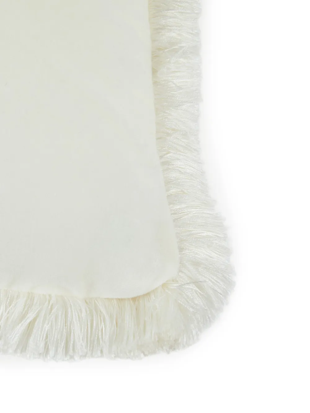  Philipp Plein Crystal-skull Cushion - White 