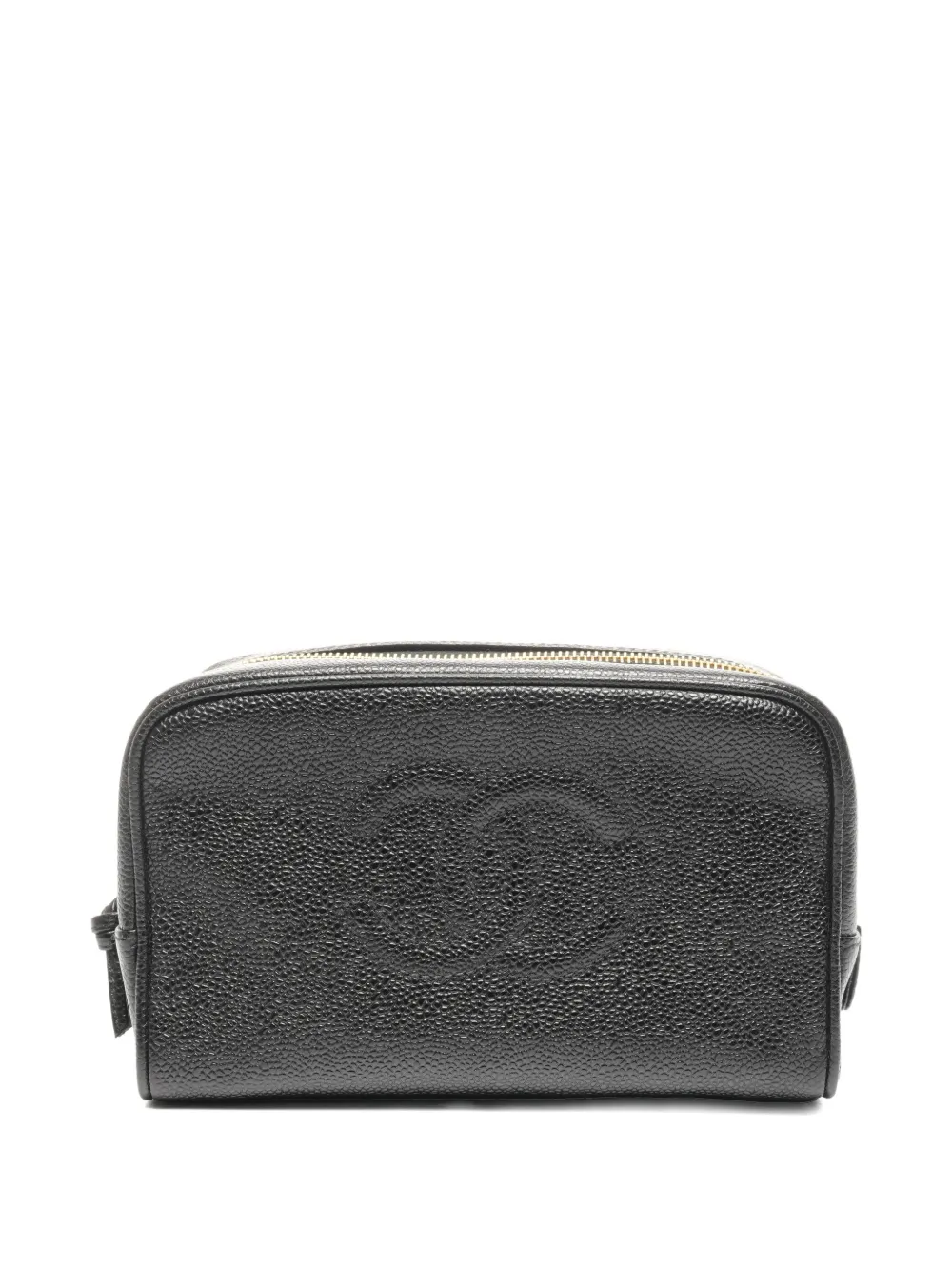 CHANEL Pre-Owned 1996-1997 logo-detail pouch - Nero