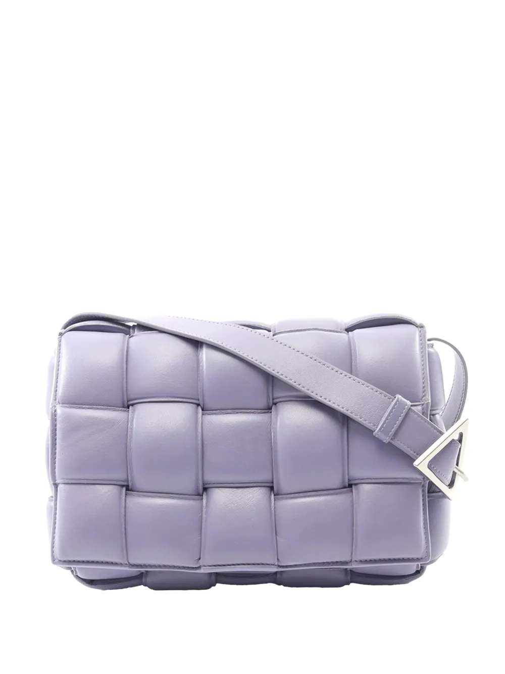 Bottega Veneta Pre-Owned 2012-2025 Nappa Intrecciato Padded Cassette Crossbody shoulder bag - Viola