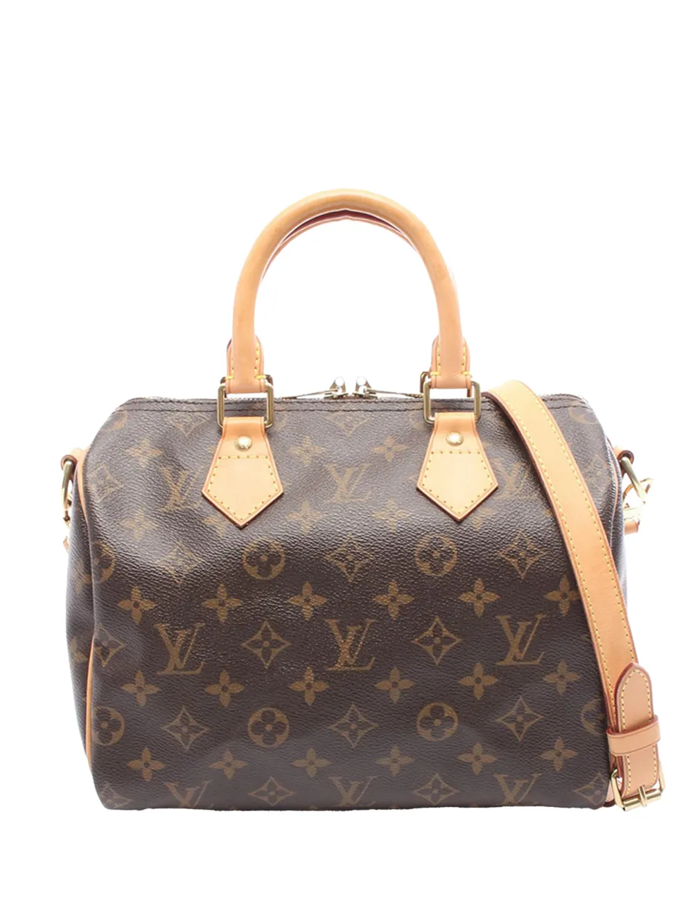Louis Vuitton Pre-Owned 2011 Monogram Speedy Bandouliere 25 satchel - Marrone