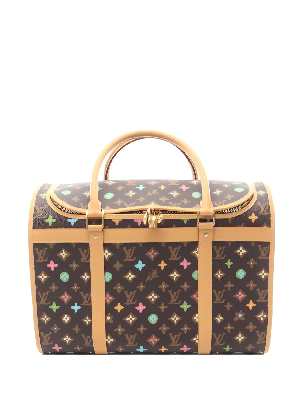 Louis Vuitton Pre-Owned x Takashi Murakami Borsa tote Sack Shiyan NM con monogramma anni 2010 - Marrone