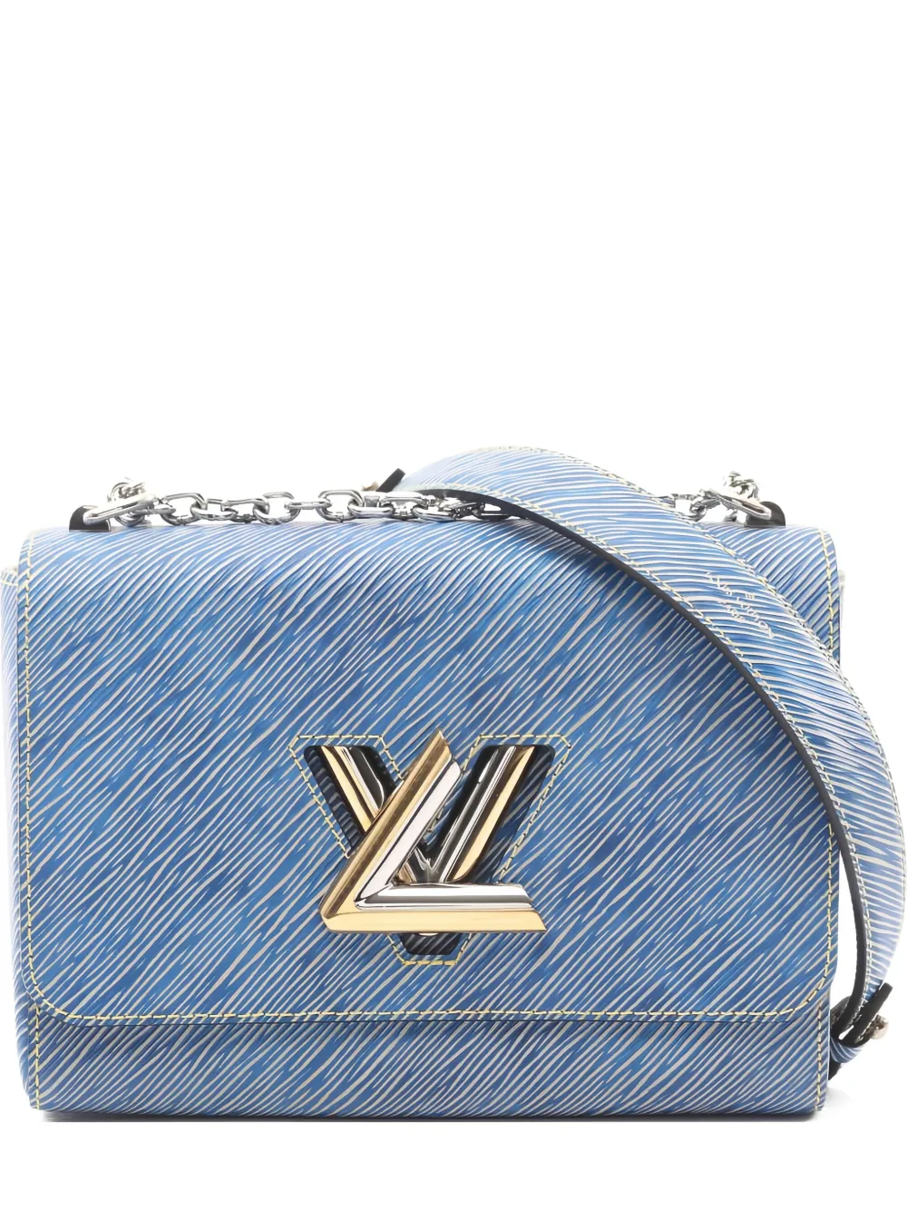 Louis Vuitton Pre-Owned Borsa a spalla MM Twist - Blu