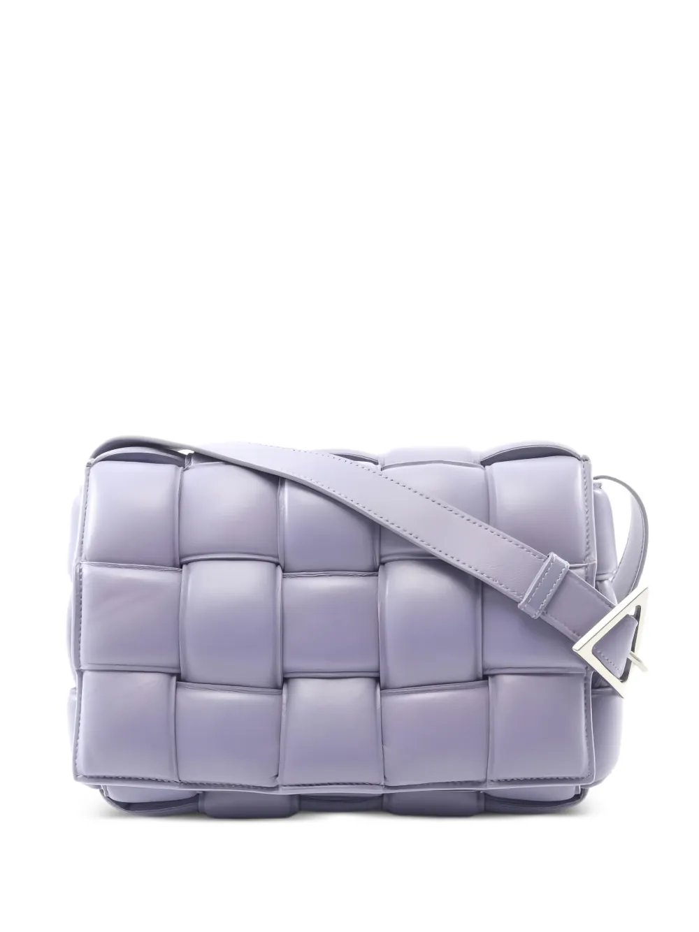 Bottega Veneta Pre-Owned 2010s Cassette padded shoulder bag - Viola
