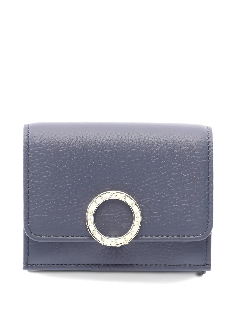 Bvlgari Pre-Owned 20s logo trifold wallet - Blu