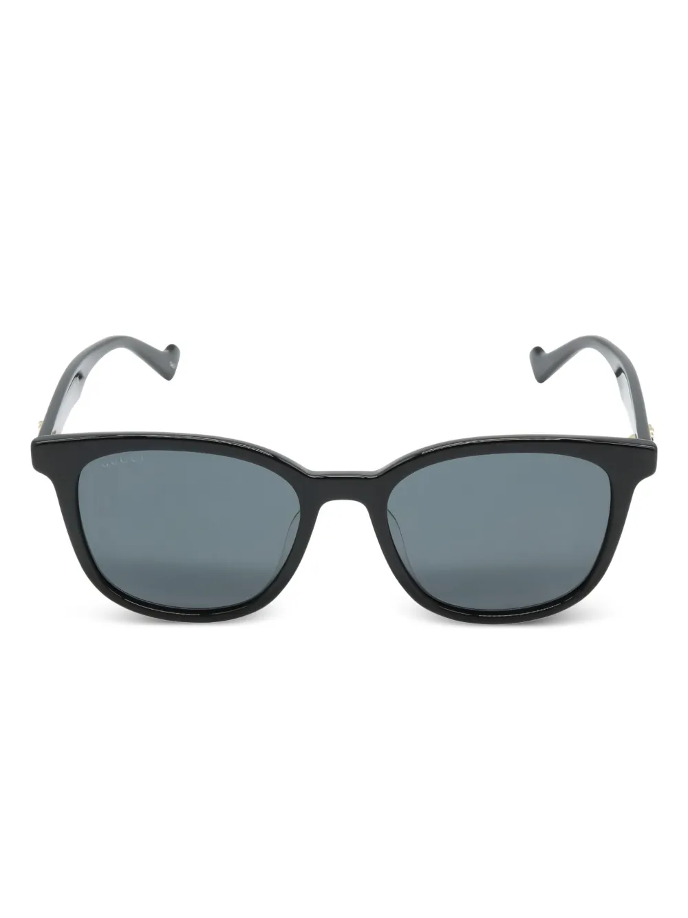Gucci Pre-Owned 2020s logo-plaque sunglasses - Nero