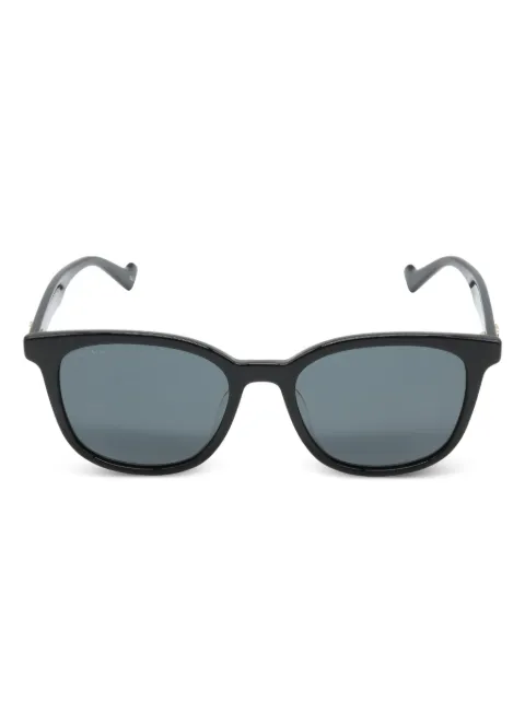 Gucci Pre-Owned 2020s logo-plaque sunglasses 