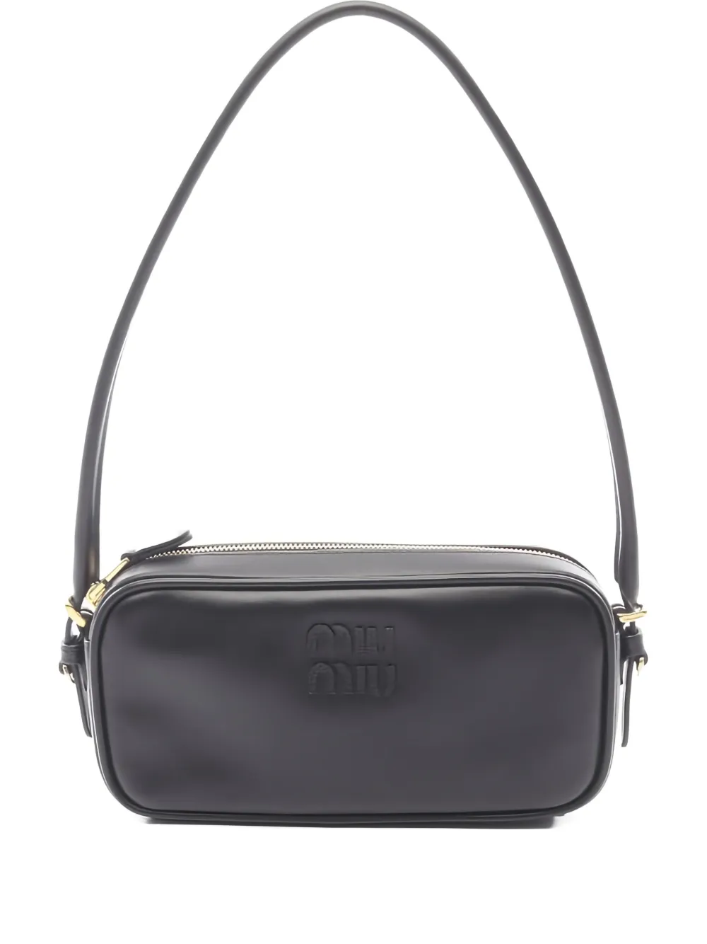Miu Miu Pre-Owned Borsa a spalla in pelle anni 2020 - Nero