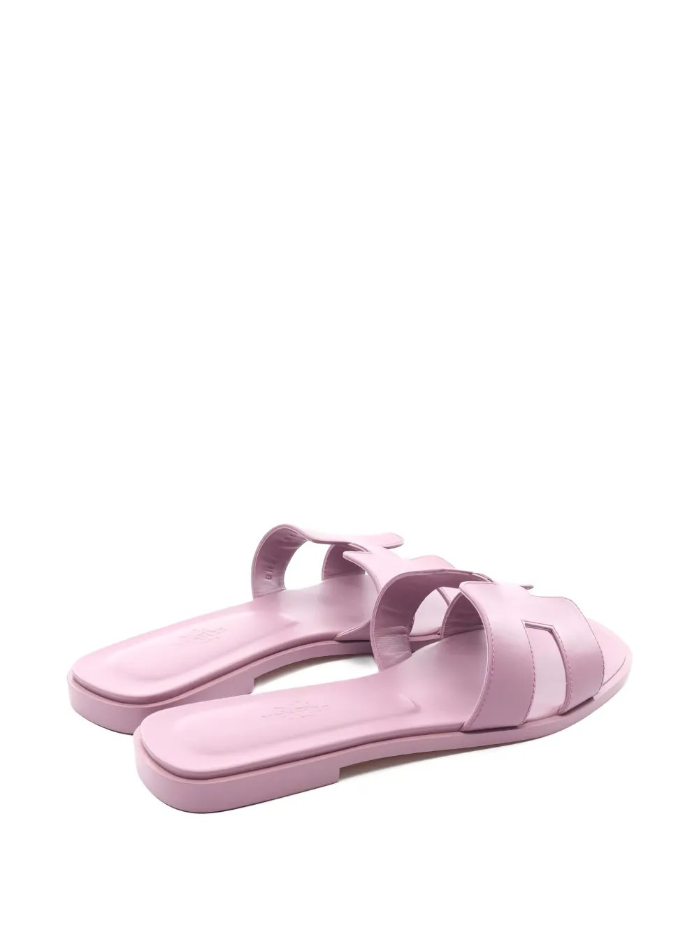 Herm&egrave;s Pre-Owned 1920s leren sandalen - Roze