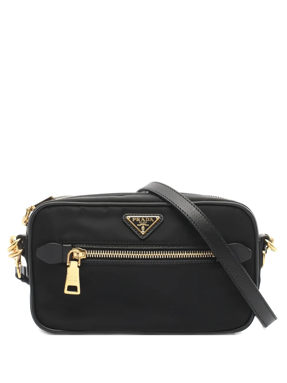 Prada Pre-Owned Borsa a spalla con logo - Nero