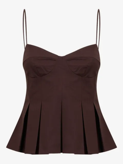 CLEA Iris pleat top